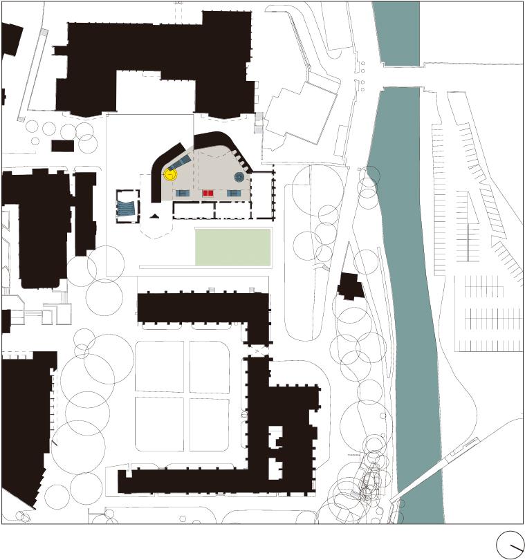 Cork 大学历史建筑翻新,打造现代学生中心-3