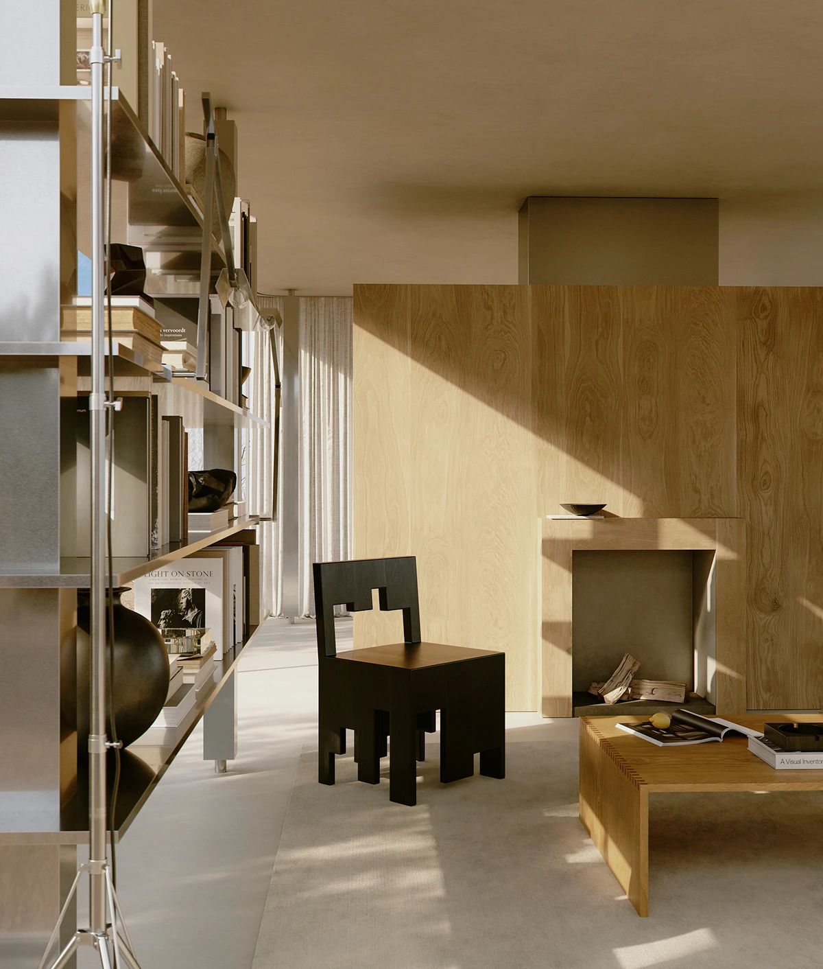 柔和典雅的自然之美，知名设计师打造原始风情住宅-11