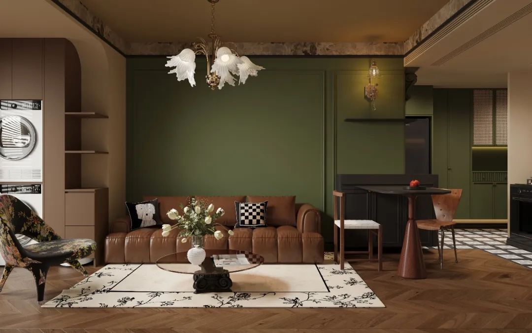 深圳如愿空间设计丨罗湖·东海富汇豪庭62㎡，水墨画般的海派浪漫-14