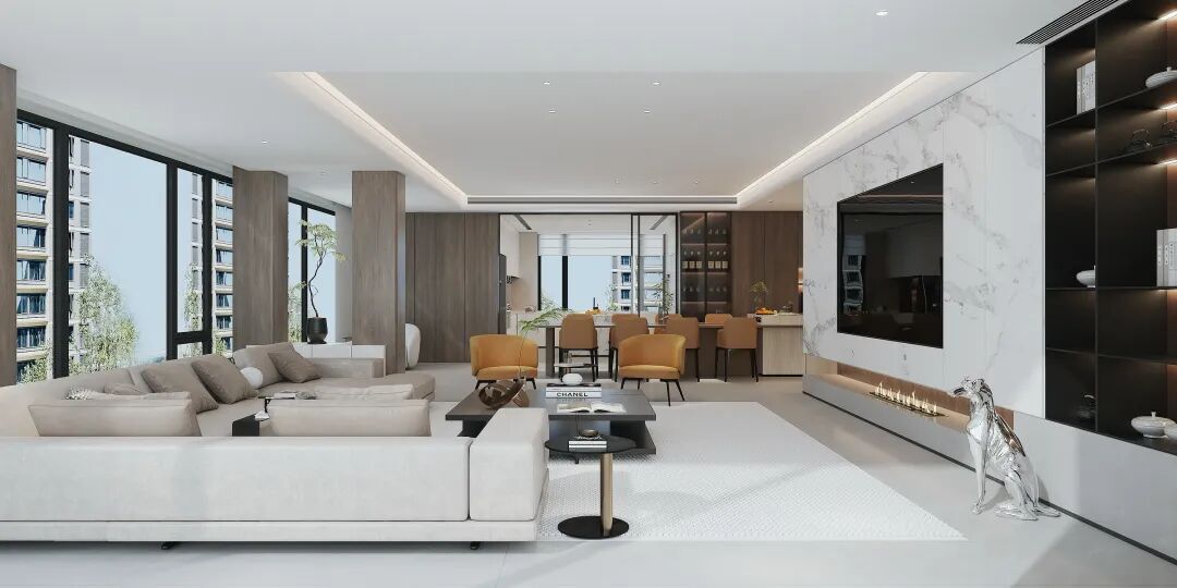 吉禾设计|生活的「场」，从公区到私域的美学共振-20