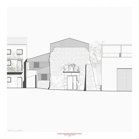 古教堂新生命 | 西班牙 Vilanova de la Barca 教堂改造-21