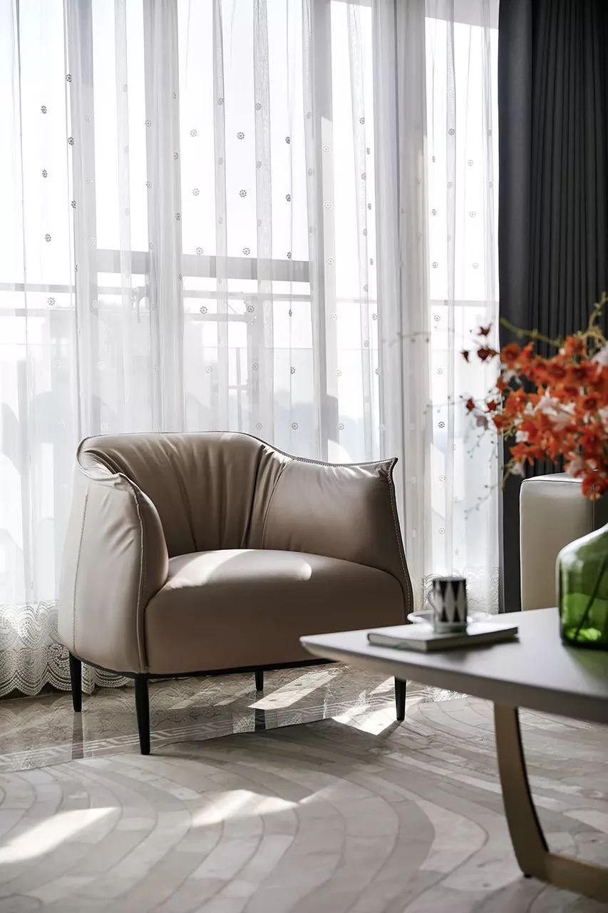 江湾城平层公寓 | 现代简约,一线江景-5