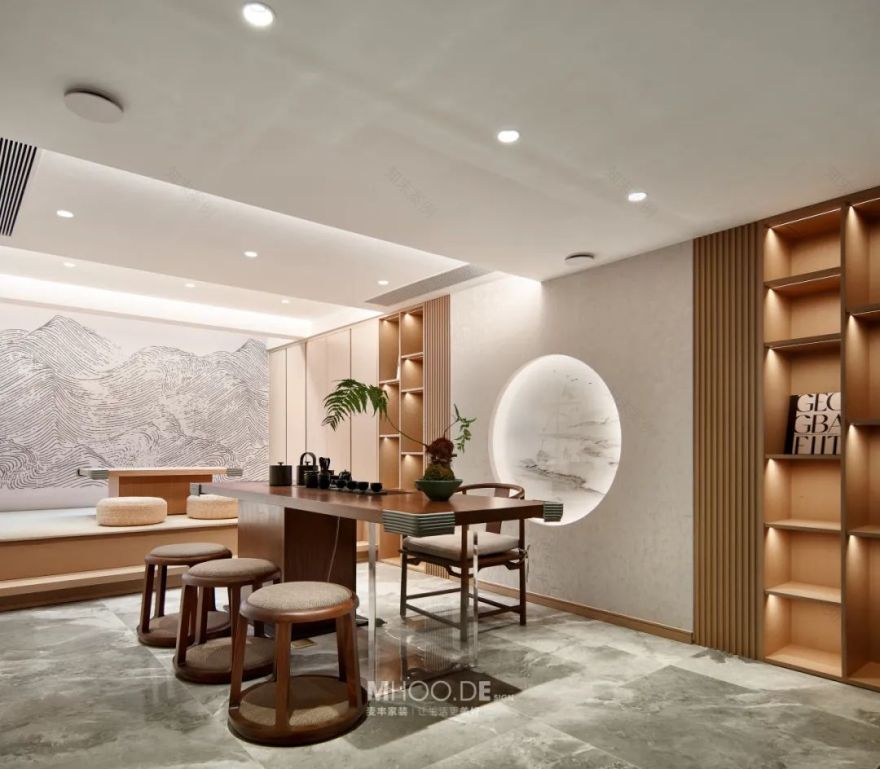 MHOO|相贤府350㎡新中式:遇见·东方风雅之美-16