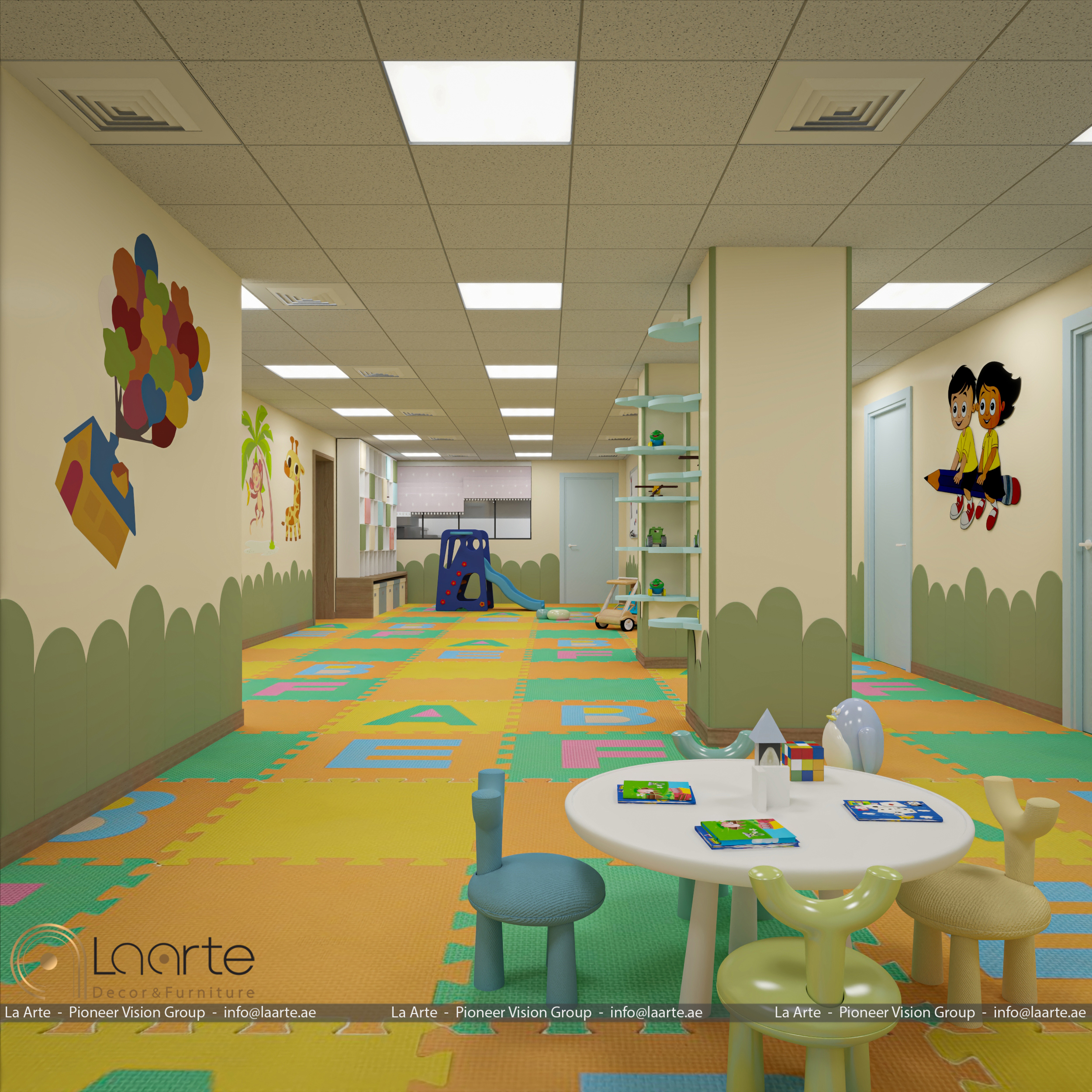 康复儿童中心丨阿联酋-11