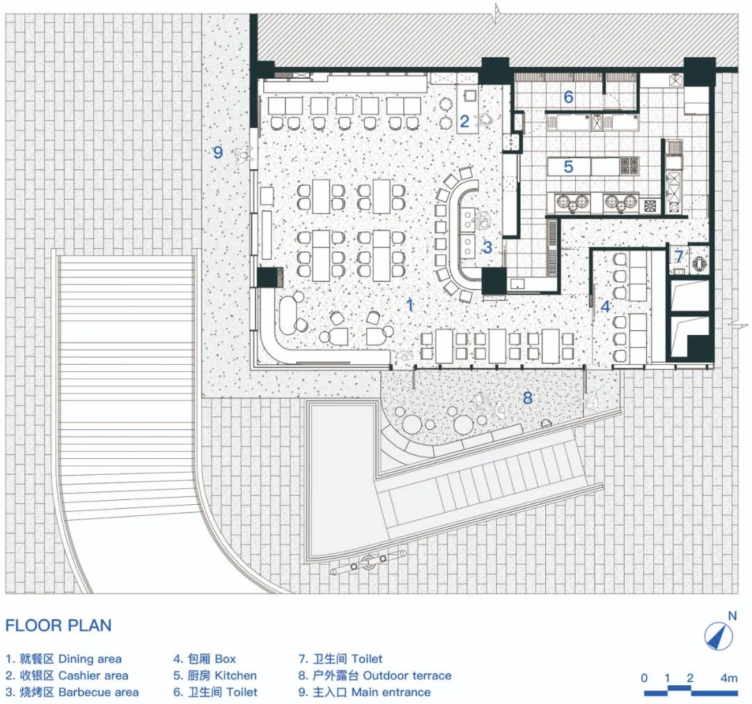 “篝火旁·酱油小串”户外露营串烤酒厂丨中国杭州丨静谧设计研究室 qpdro-4