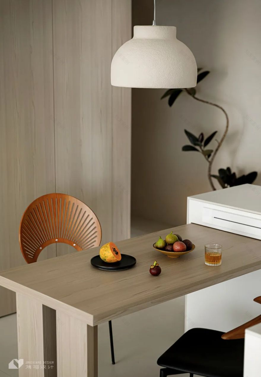 璞境 · 简约奶油侘寂风,纯净空间的艺术探索丨中国深圳丨深圳境相设计-33