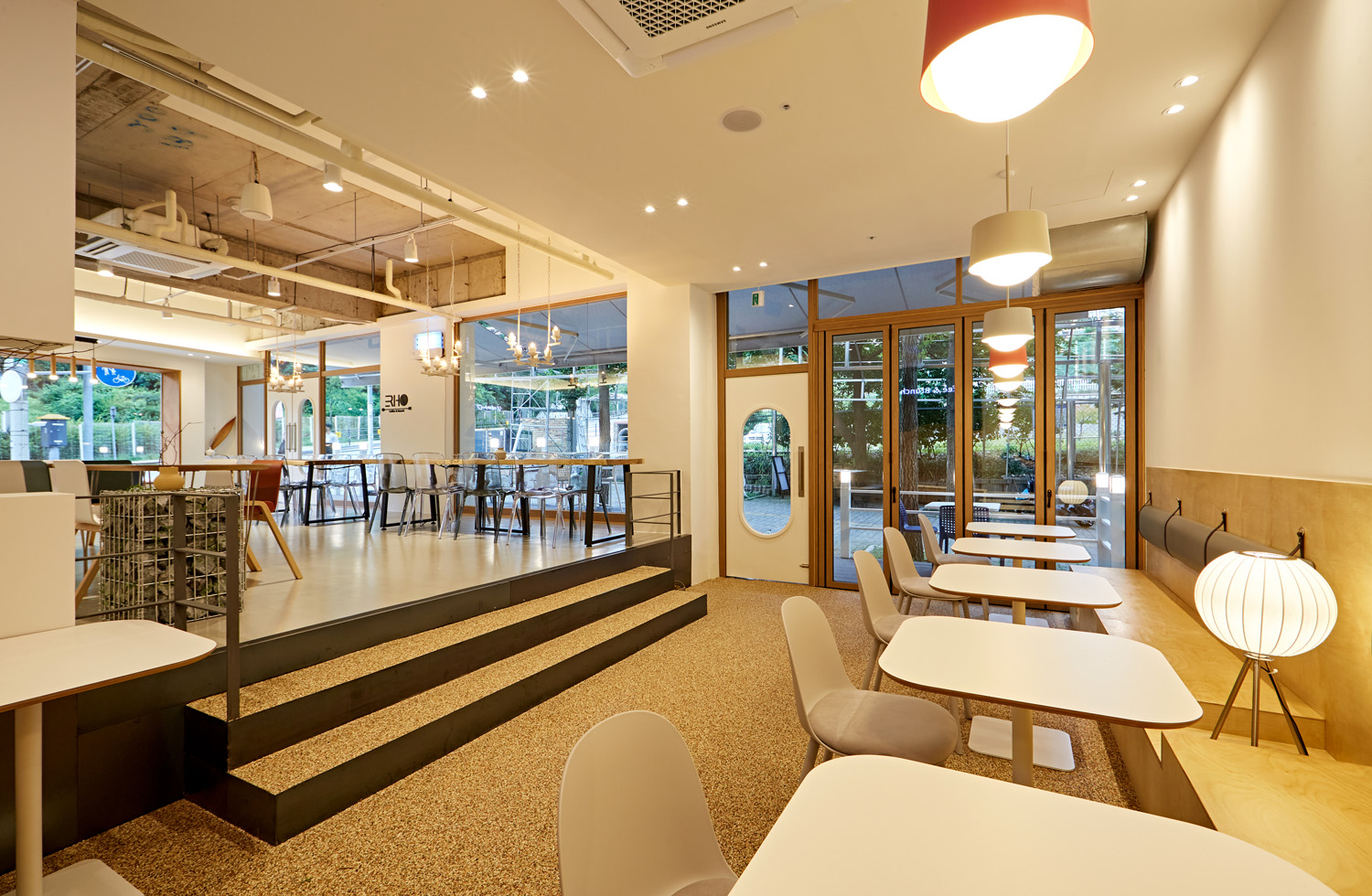 现代简约风白&木 44 平咖啡厅设计-12