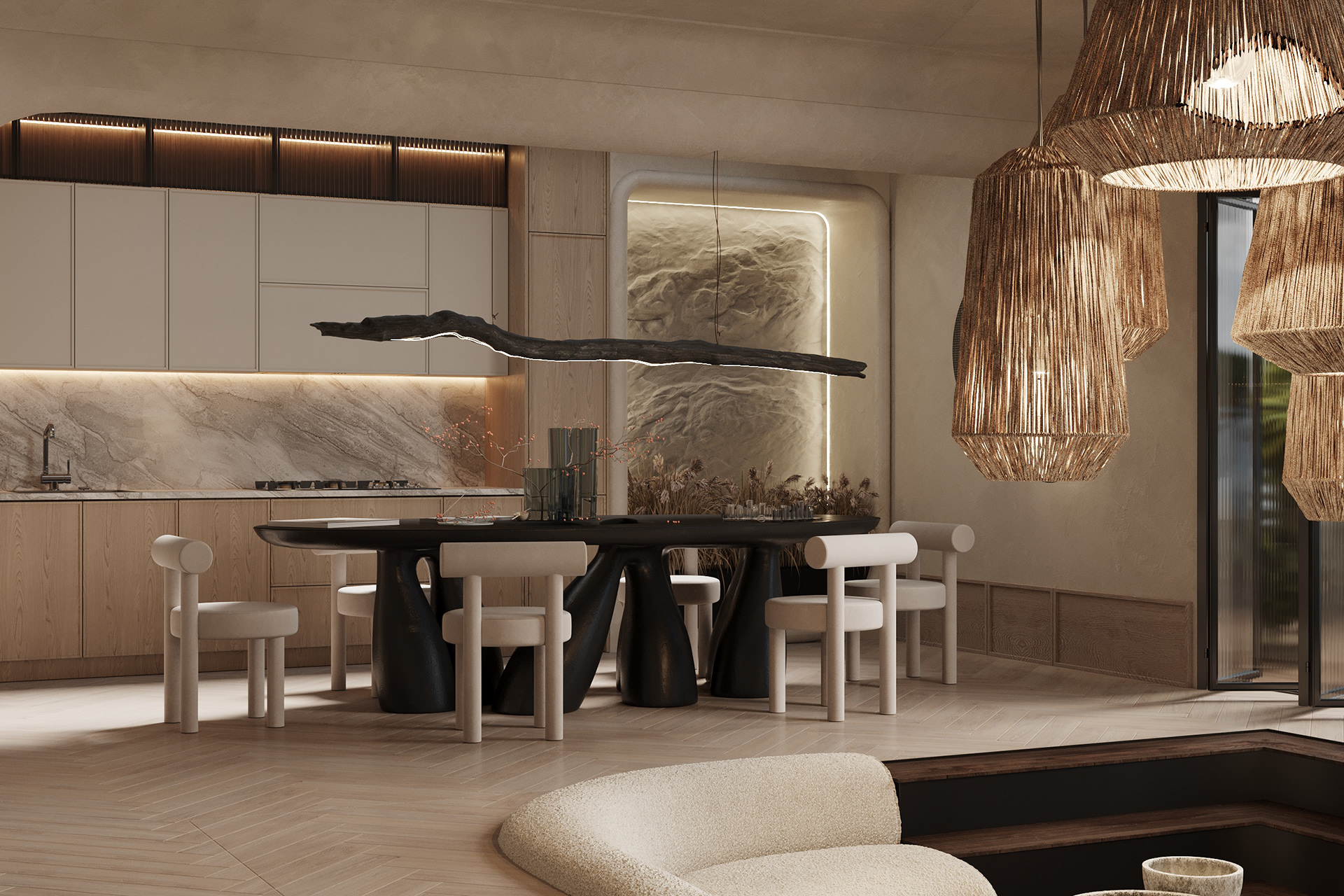 自然风现代别墅设计-30