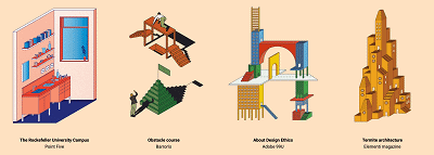 建筑插画 | 创意视角下的城市之美-38