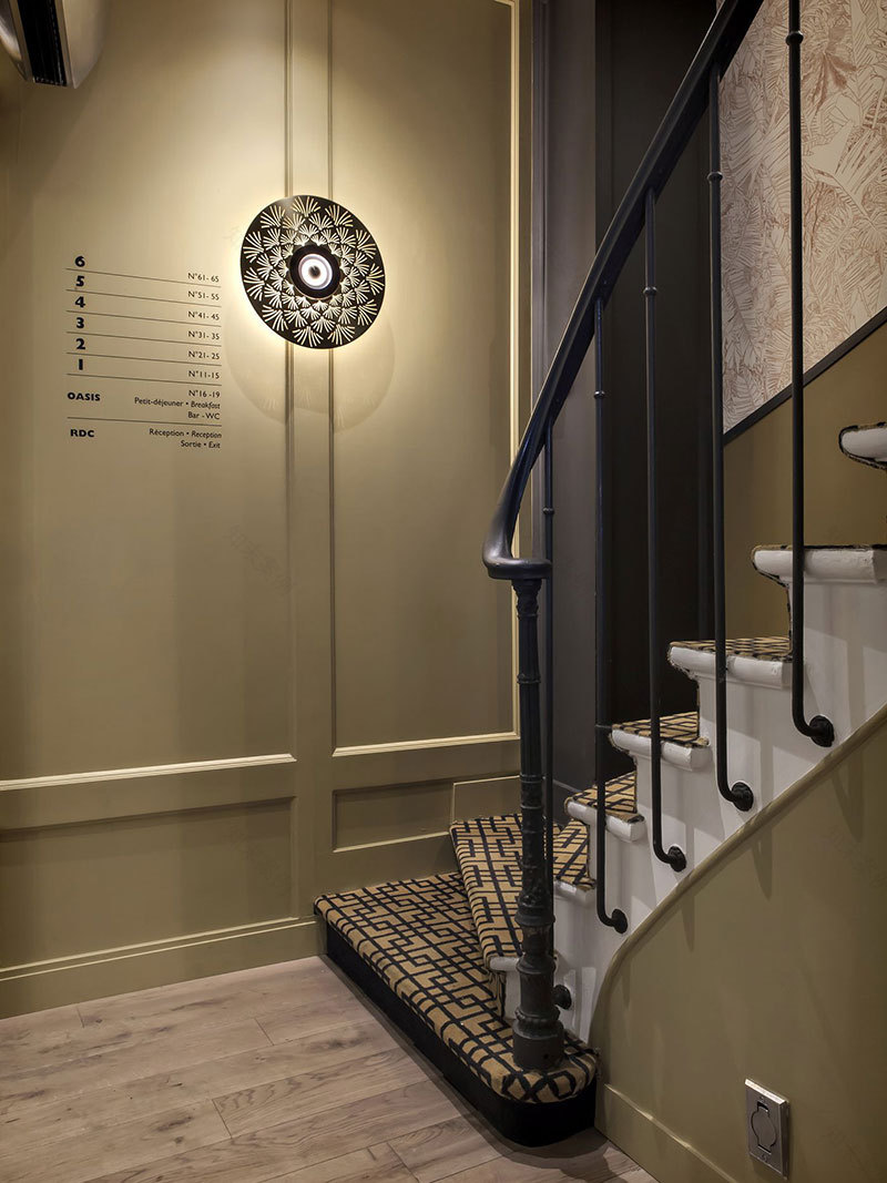 巴黎中心的热带风情酒店——Doisy Etoile-9