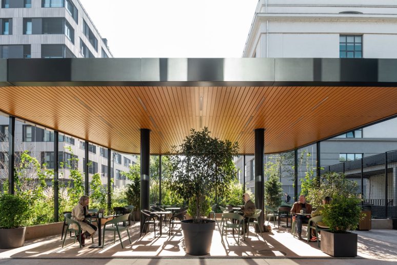 K区庭院改造为开放式工作休闲空间项目丨贝尔格莱德丨FOUR+,Main Architects-11