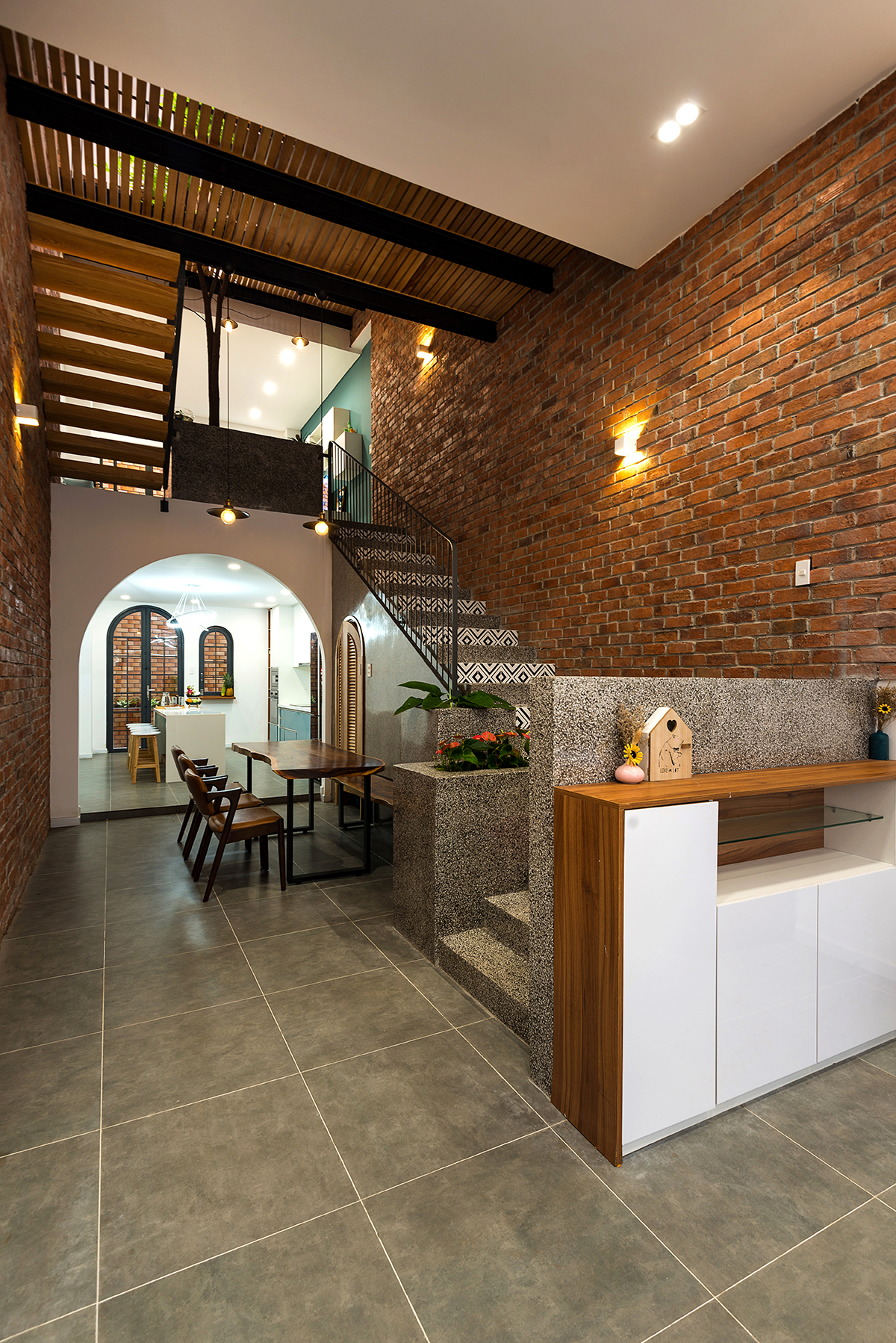 Ngôi nhà phố 72m2 dành ⅓ diện tích cho khoảng thông tầng | Chi.Arch - Hội Kiến Trúc Sư Việt Nam-7