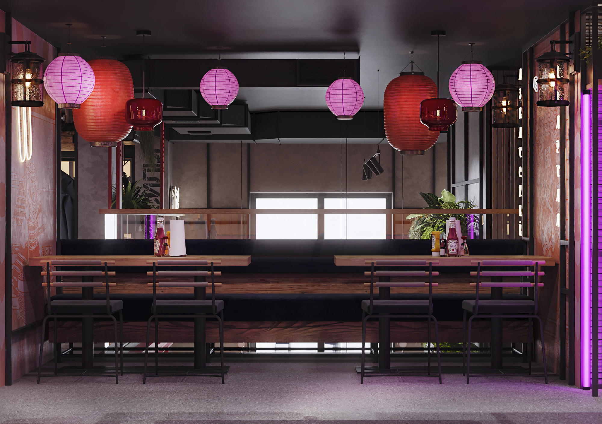 汉堡店#肉馅与亚洲街区丨俄罗斯莫斯科-24
