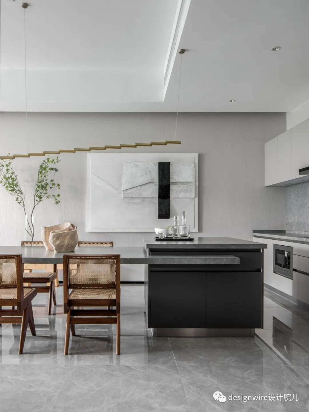 孟也新作 | “听”艺术馆，融创三亚新闻中心售楼处设计-52