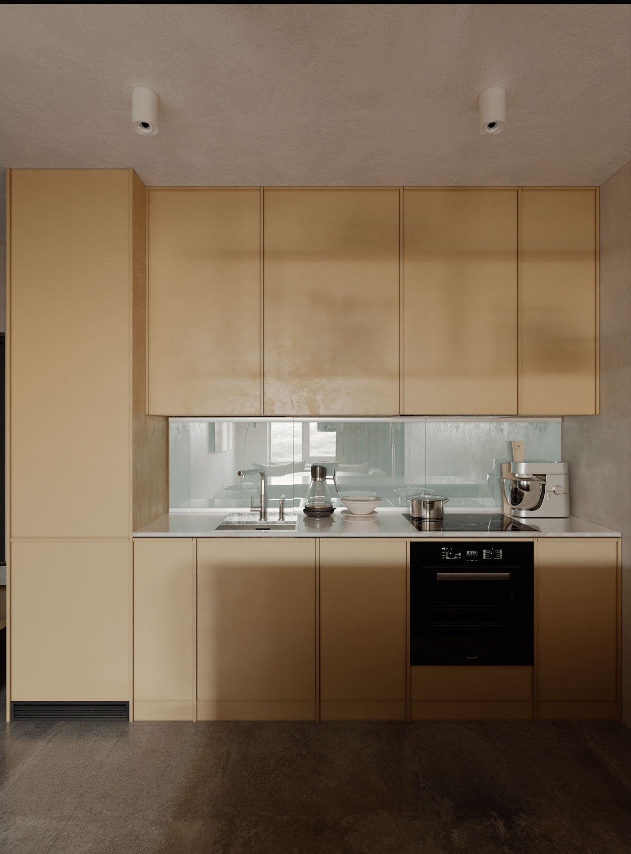 乌克兰70㎡ 浅色系空间设计 温柔极了！-7