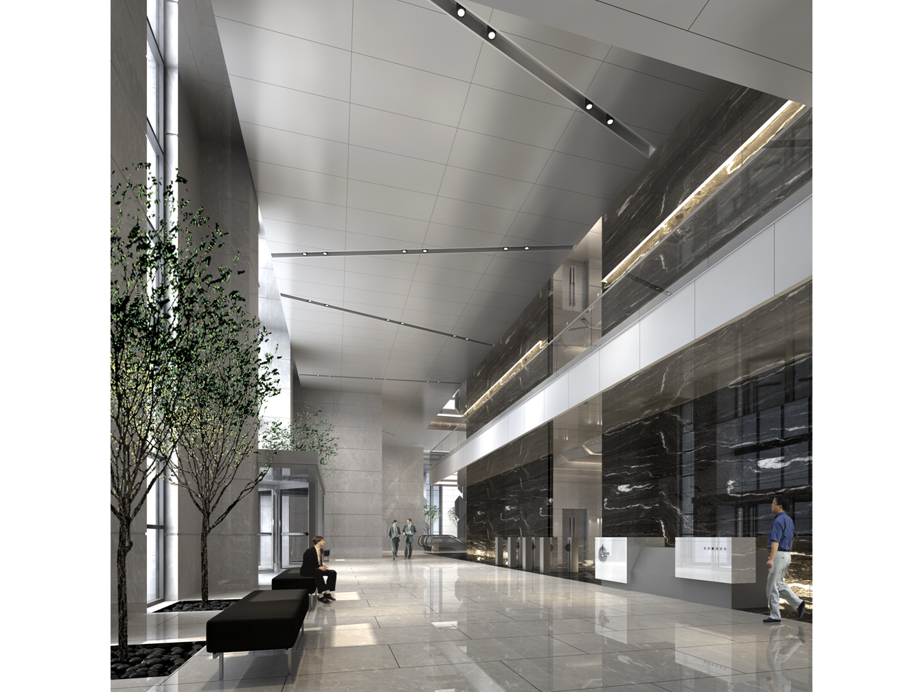 中海油大楼办公空间(方案设计概念)-18