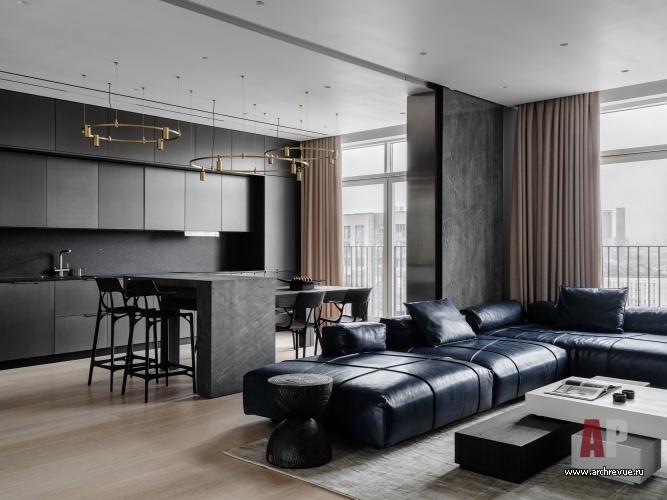 3室公寓室内设计丨Маймина Ксения（克谢尼娅·迈伊米娜）-19