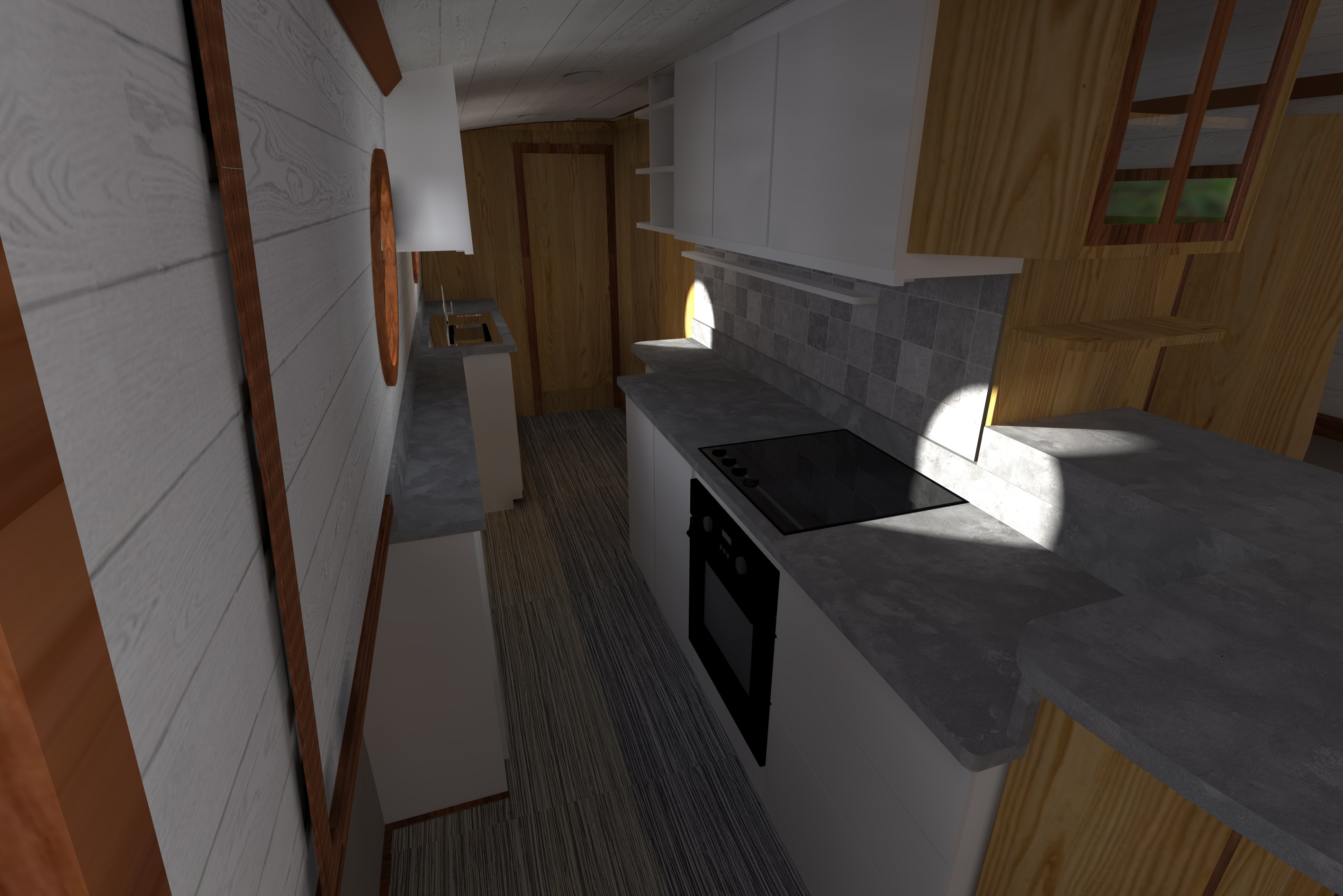 CANAL BOAT TB3 layout VCB-11