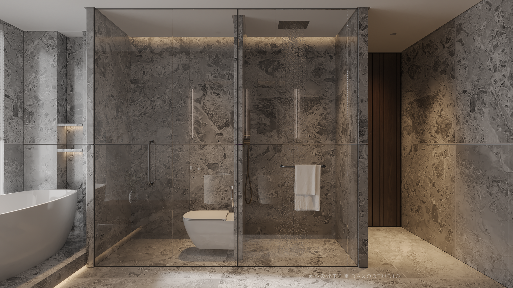 新光·皇庭水岸 520㎡顶复奢宅丨中国福建丨大小设计工作室-91