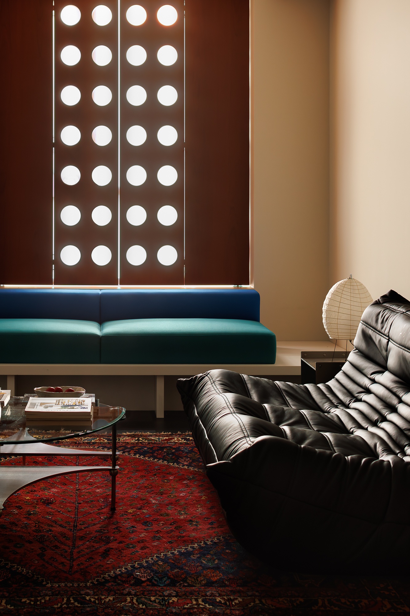 东方气韵遇上复古色彩住宅设计丨HURR赫设计-21