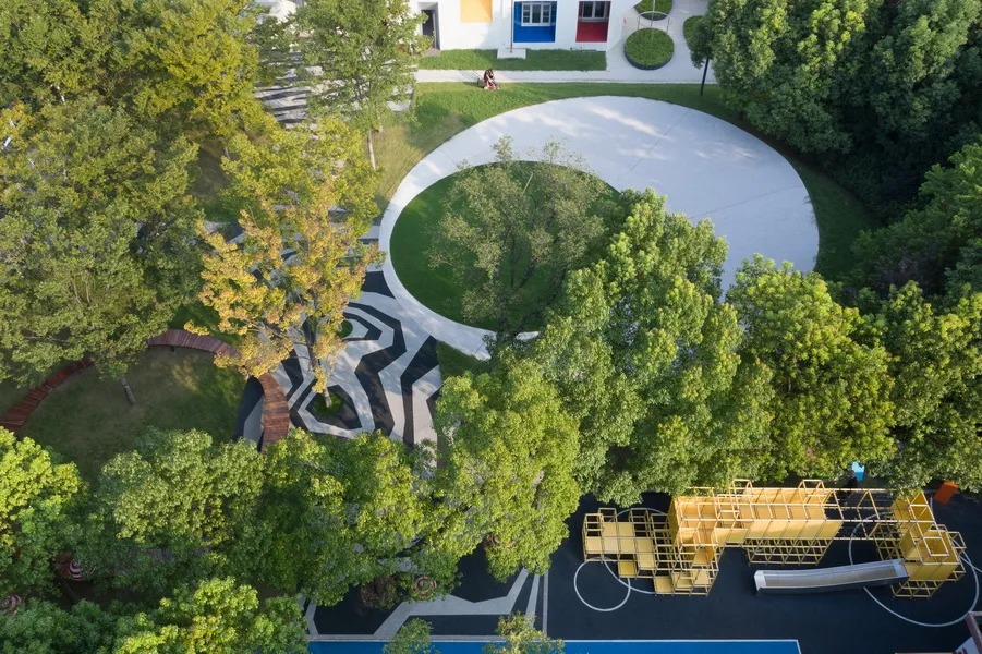   张唐景观丨上海大华马杰克双语幼儿园  景观设计 丨中国上海-7