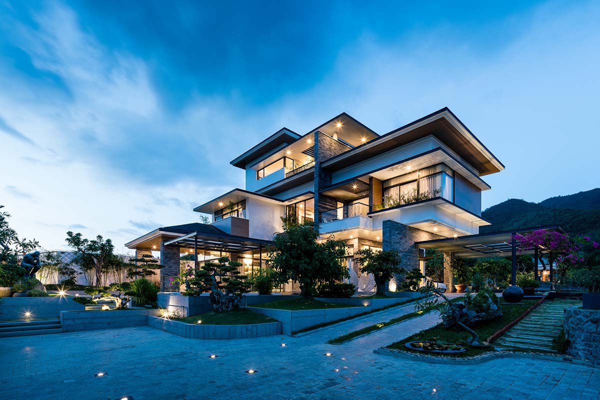 现代越南乡村别墅设计-14