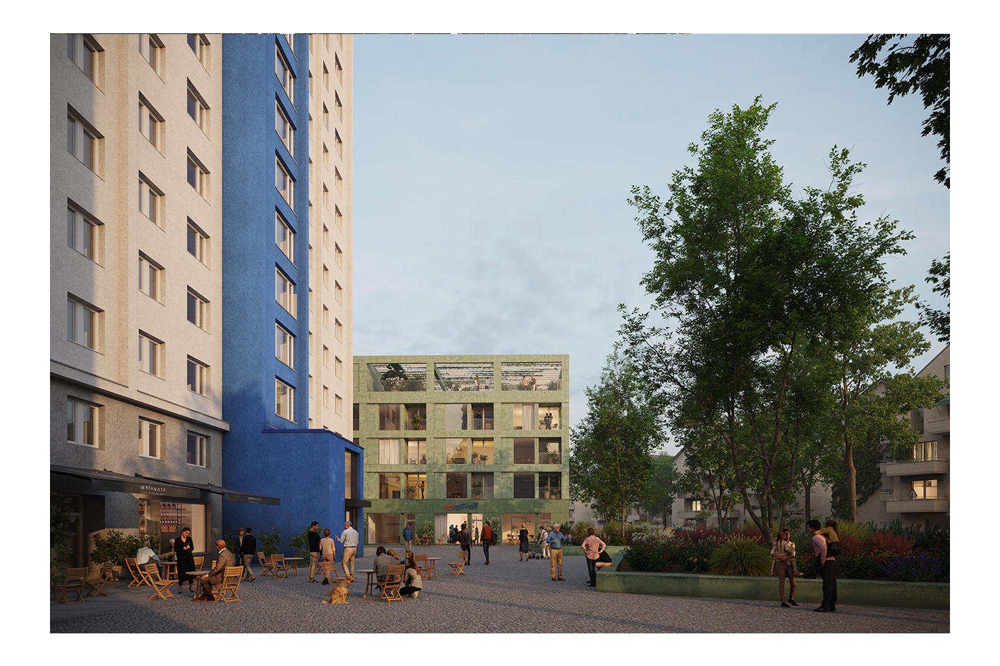 柏林Ziekowstraße 50年代住宅区现代化及发展项目丨德国柏林丨Lorenzen Mayer Architekten-12