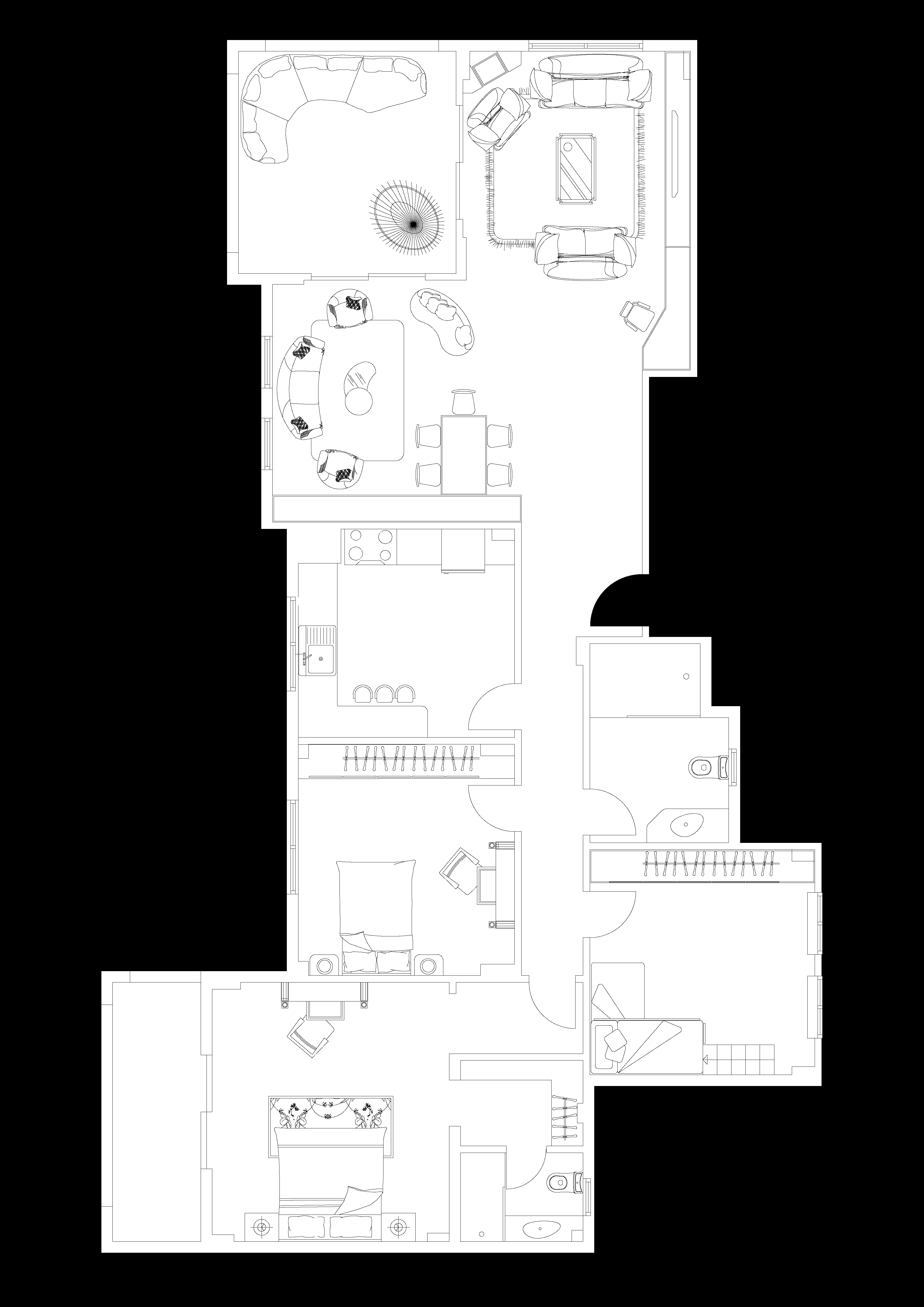 Madinty wooden style apartment-1