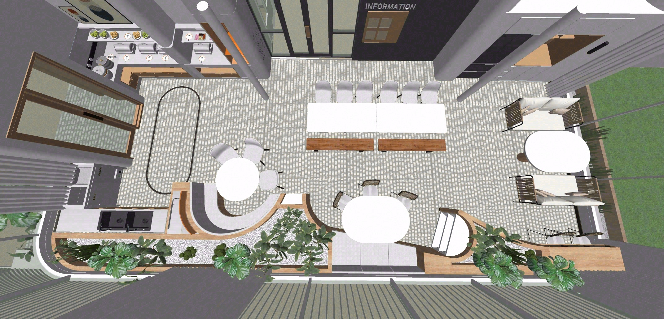 校园餐厅设计-3