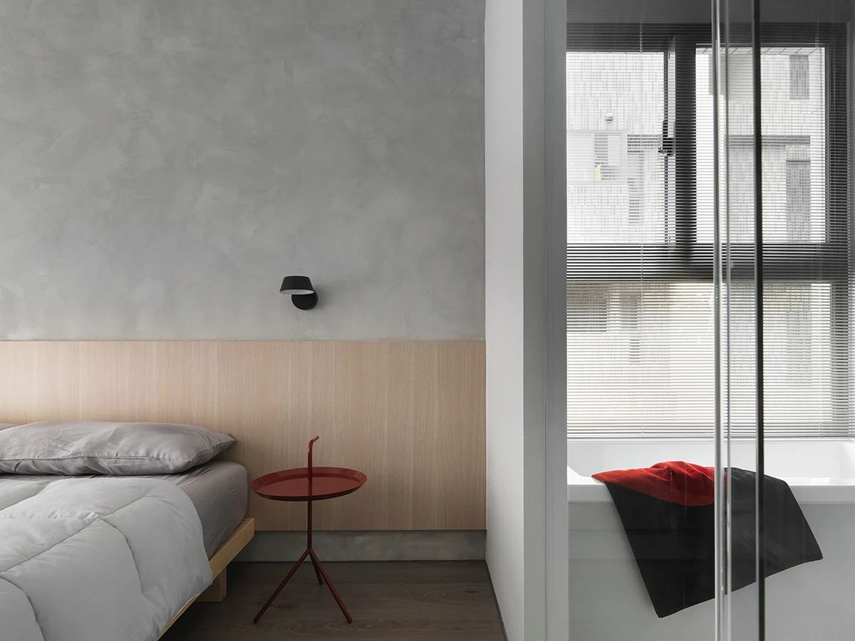 72㎡黑白灰艺术感住宅设计-31