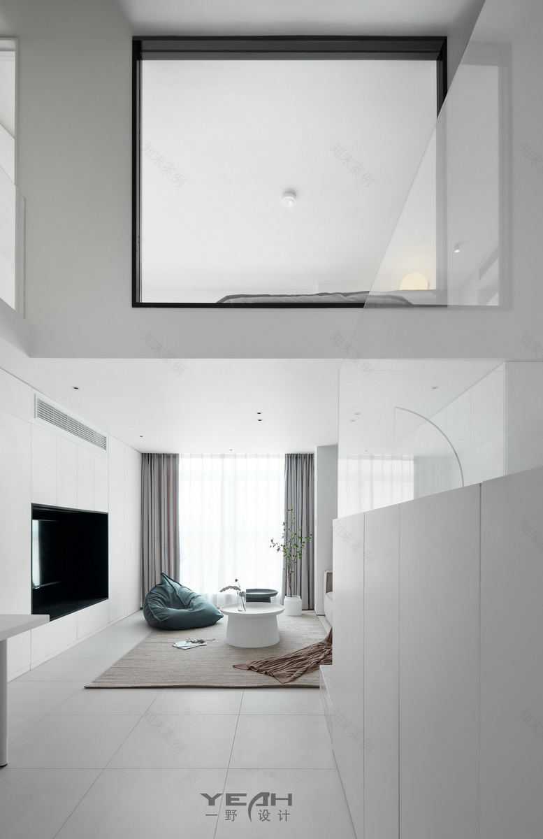 幸福广场「极·白」空间设计-22