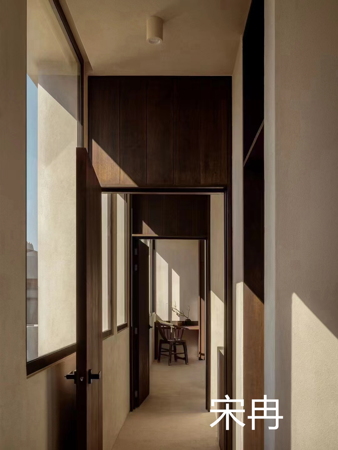 喜欢的住宅空间，沉静 自然 质朴的空间氛围营造-4