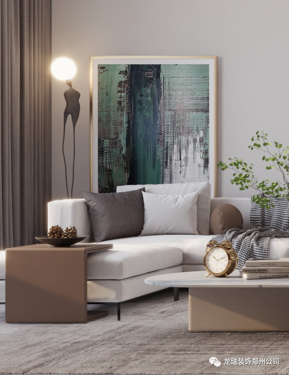 普罗理想国300㎡现代简约风丨郑州龙瑞装饰工程有限公司-0