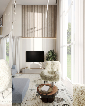 Kitchen | Living Room | Кухня | Гостиная