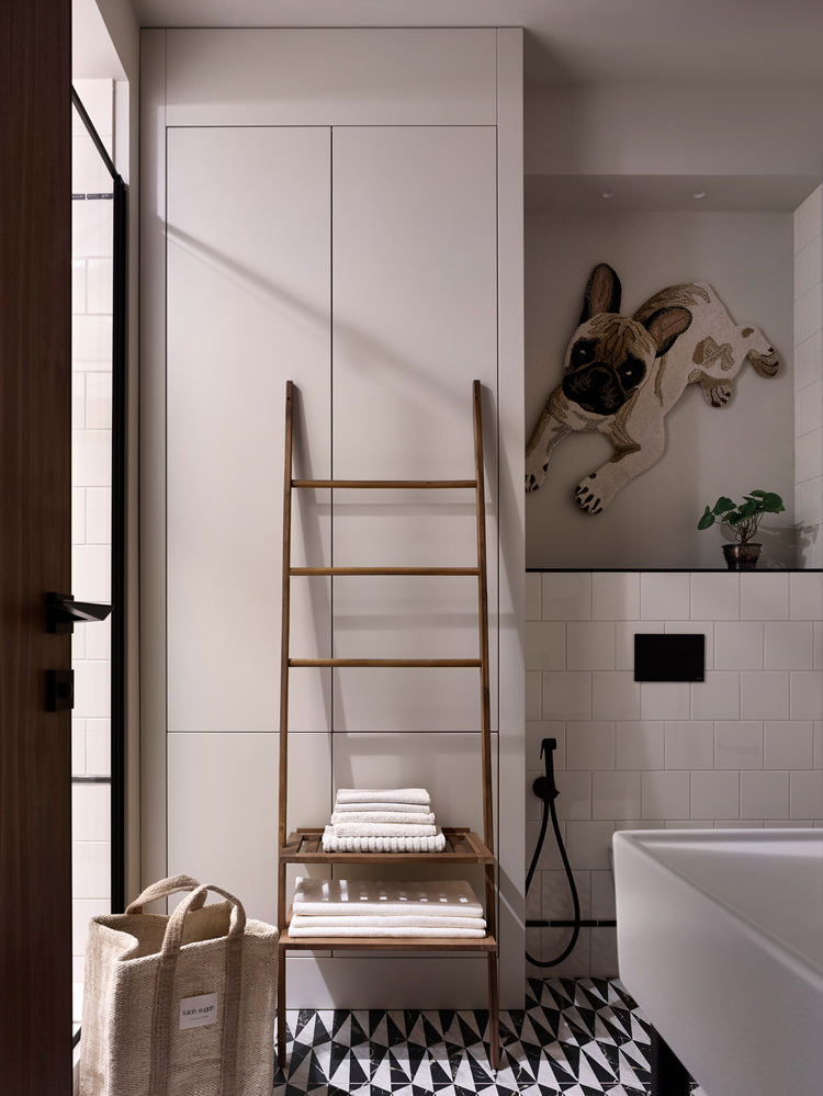 莫斯科家庭公寓设计（含独立卧室）丨俄罗斯莫斯科丨Анастасия Стенберг（阿纳斯塔西娅·斯滕贝格）-51