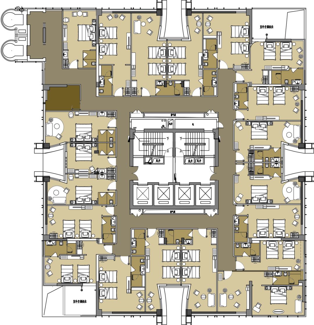 重庆大渡口步行街空中酒店,现代简约与华丽的完美融合-28