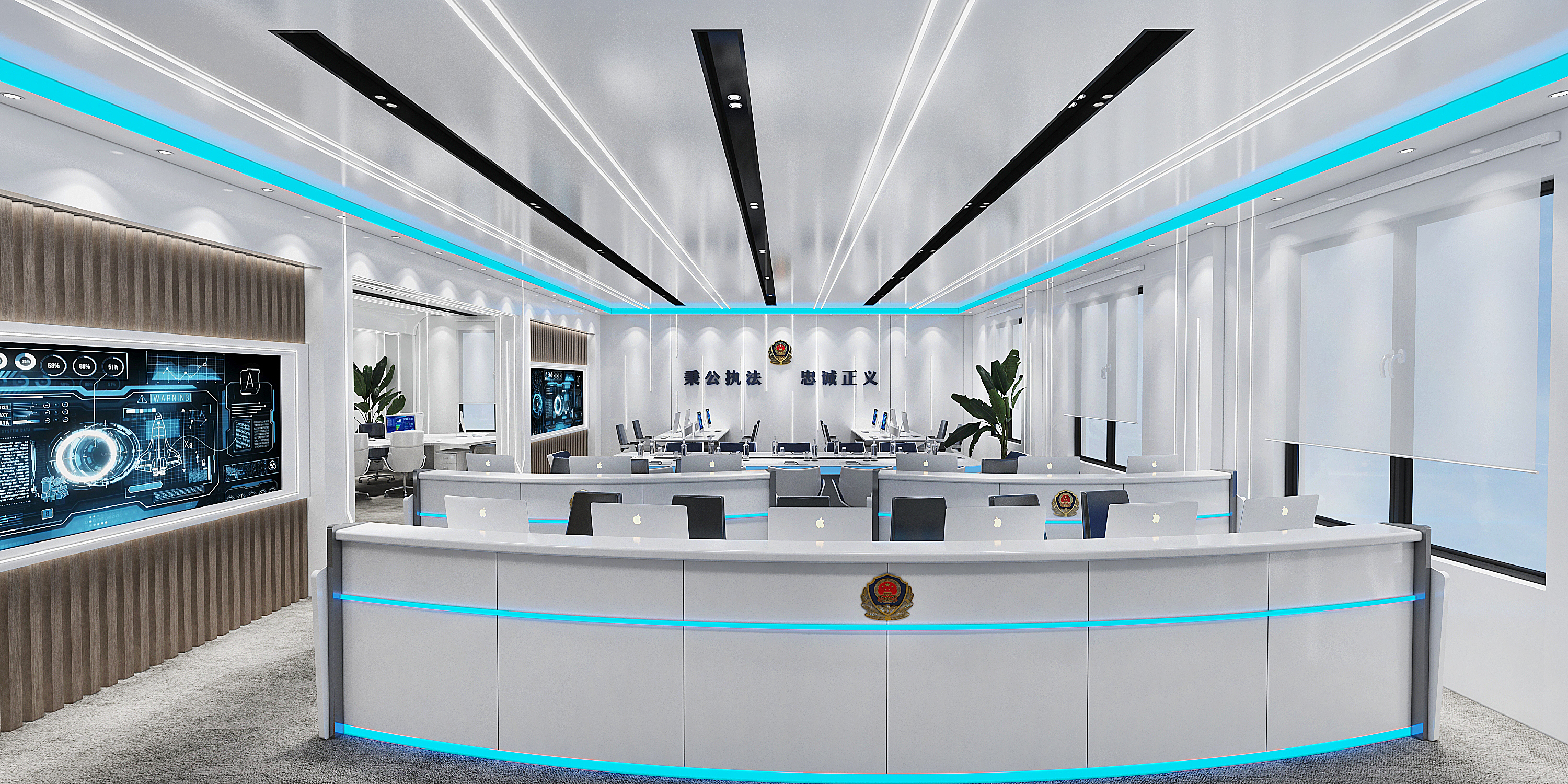 岑港派出所指挥中心空间规划设计丨中国舟山丨三石三斤团队-7