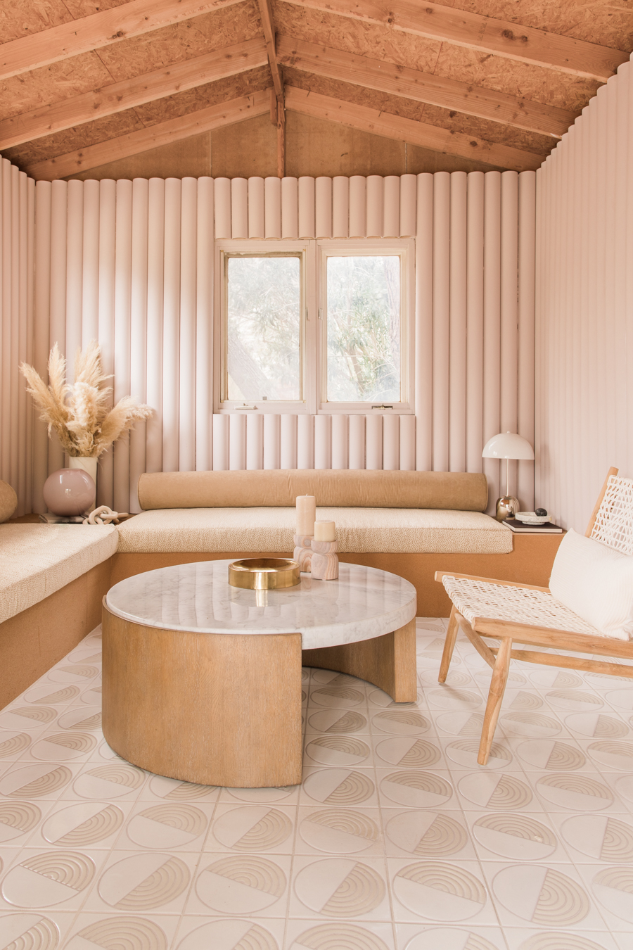 Palm Springs A Frame Design: The PVC Walls Studio! - Anne Sage-0