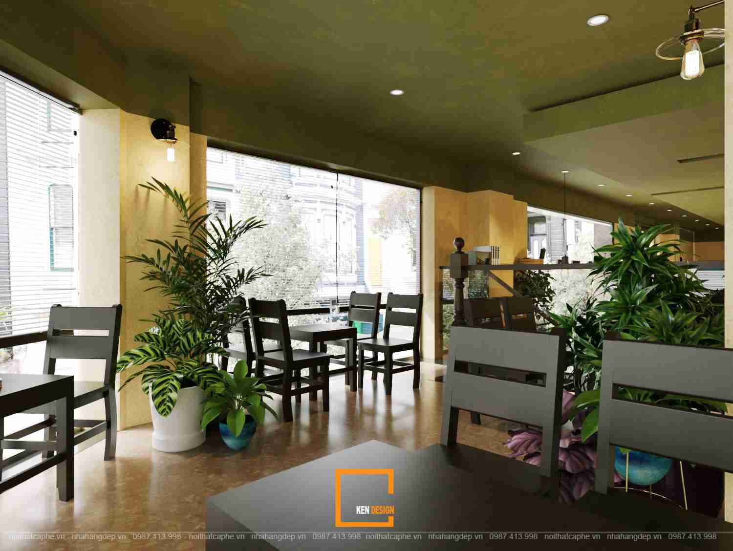 Tic Coffee咖啡店设计丨越南胡志明市丨KenDesign-23