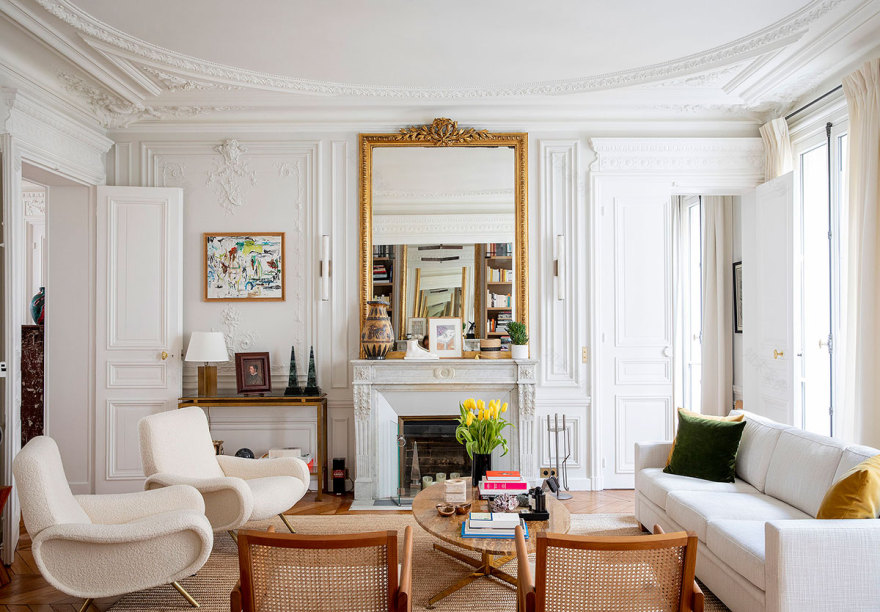 巴黎风格公寓 | 艺术与生活的完美融合-1