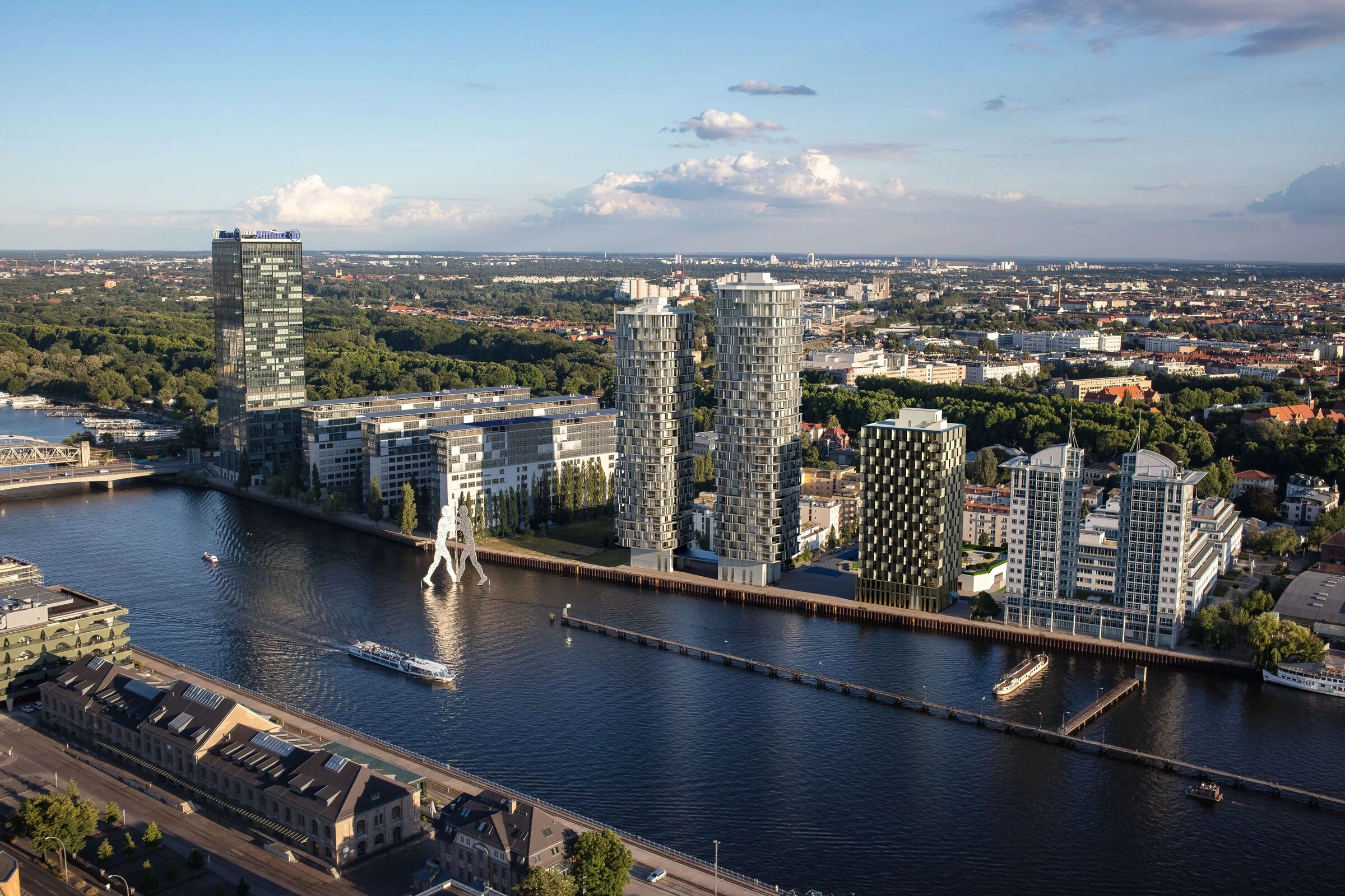 河畔高层公寓丨德国柏林丨Pysall Architekten-9