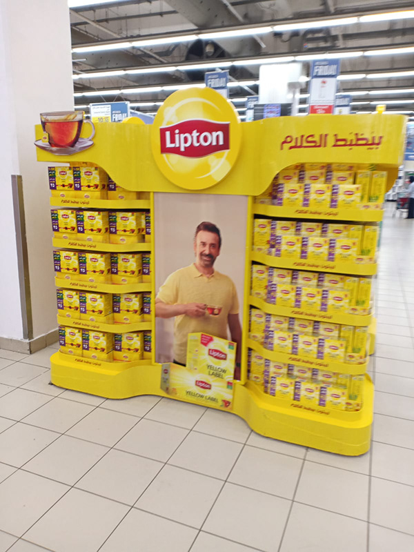 Lipton Display stand-5