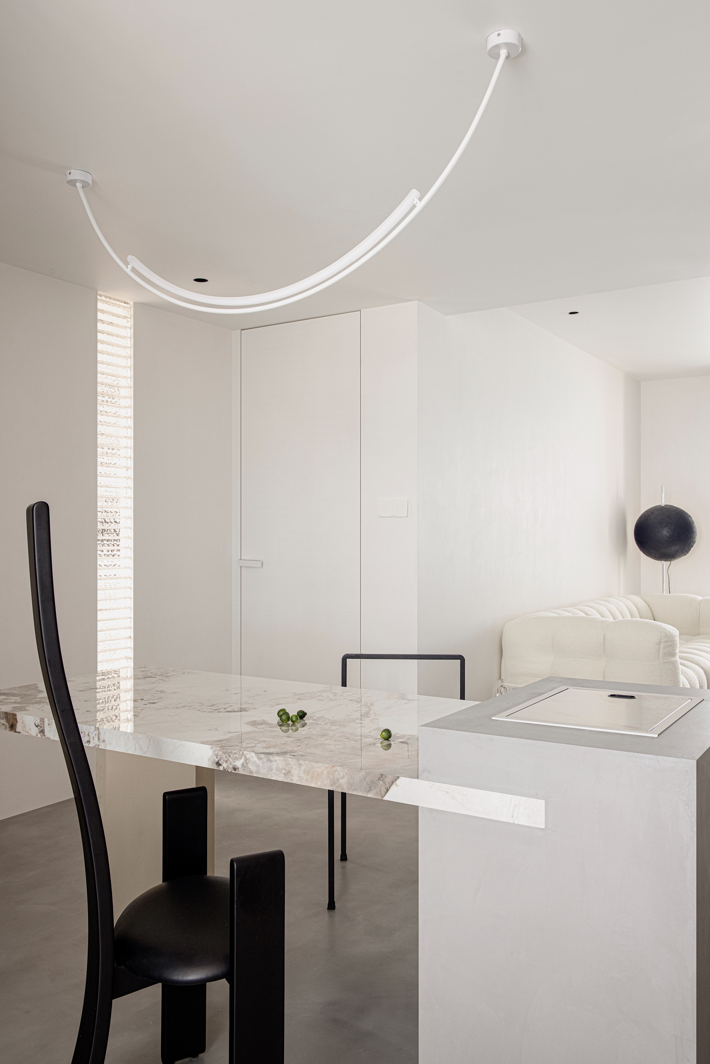 留白与蓝的极简居所丨中国上海丨上海映象设计-31