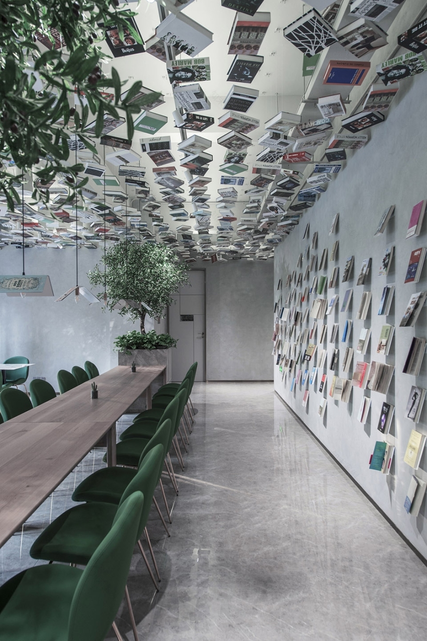 带有春意的新杂志咖啡-15