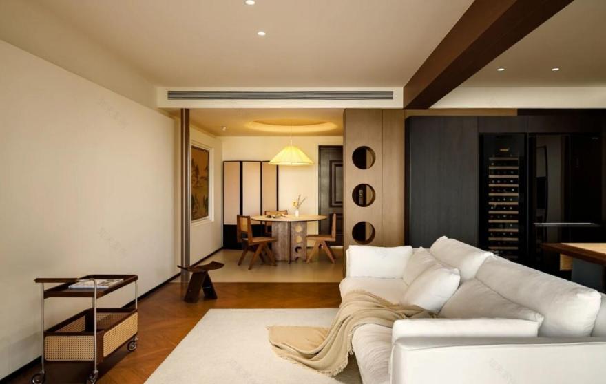 Y宅 时光的柔板丨F + 建筑空间设计-15