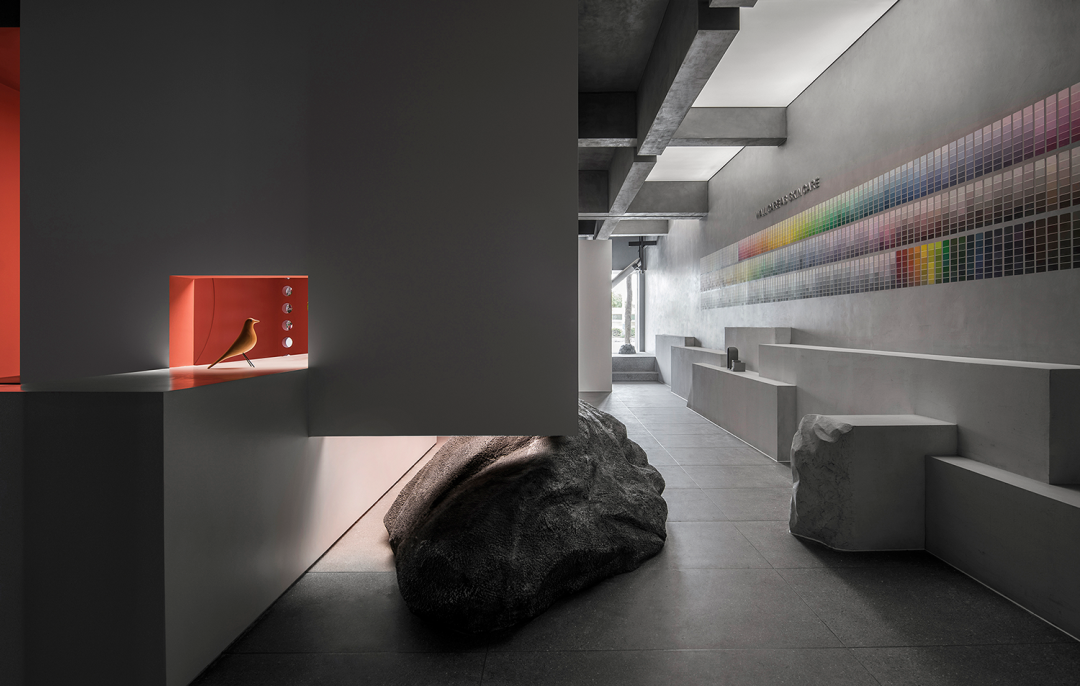 无用之间专质化工涂料展厅丨中国汕头丨质感建筑设计-45