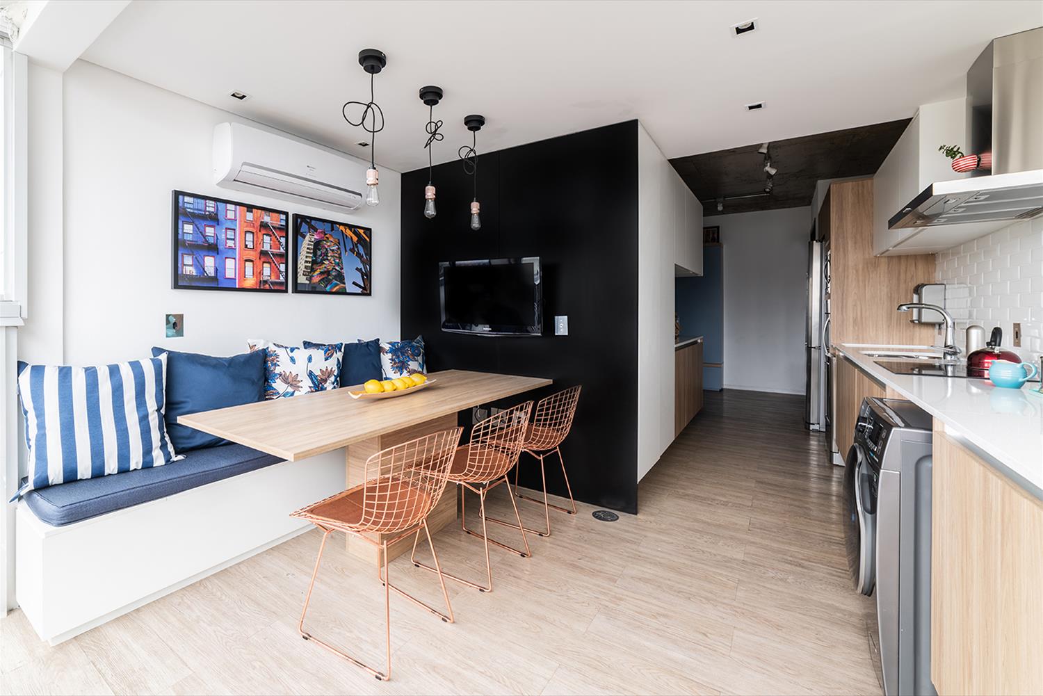 巴西 SP 公寓 | 工业风格与音乐元素的完美结合-3