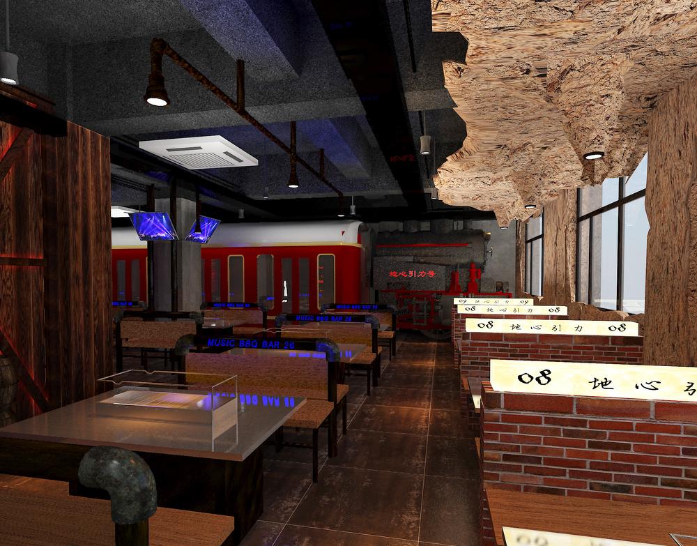 地心引力烧烤店-2