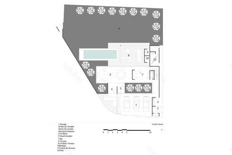 墨西哥尤卡坦梅里达市北部 House ALTABRISA 住宅设计-3