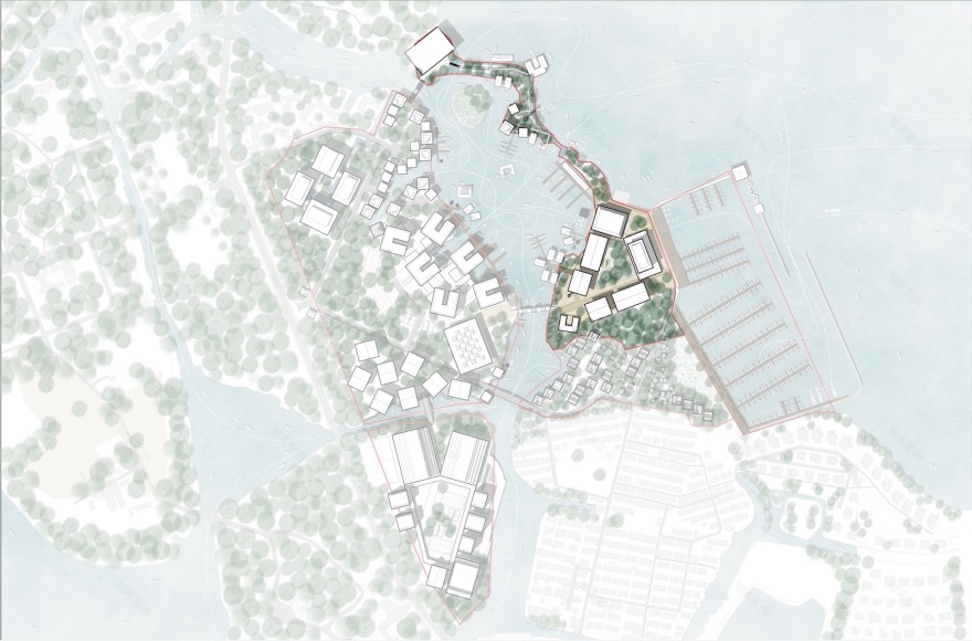 上海游艇俱乐部馆概念方案丨中国上海丨Haptic Architects-47